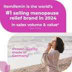 Remifemin — world's #1 selling menopause relief brand in 2024 by sales volume and value, made in Germany